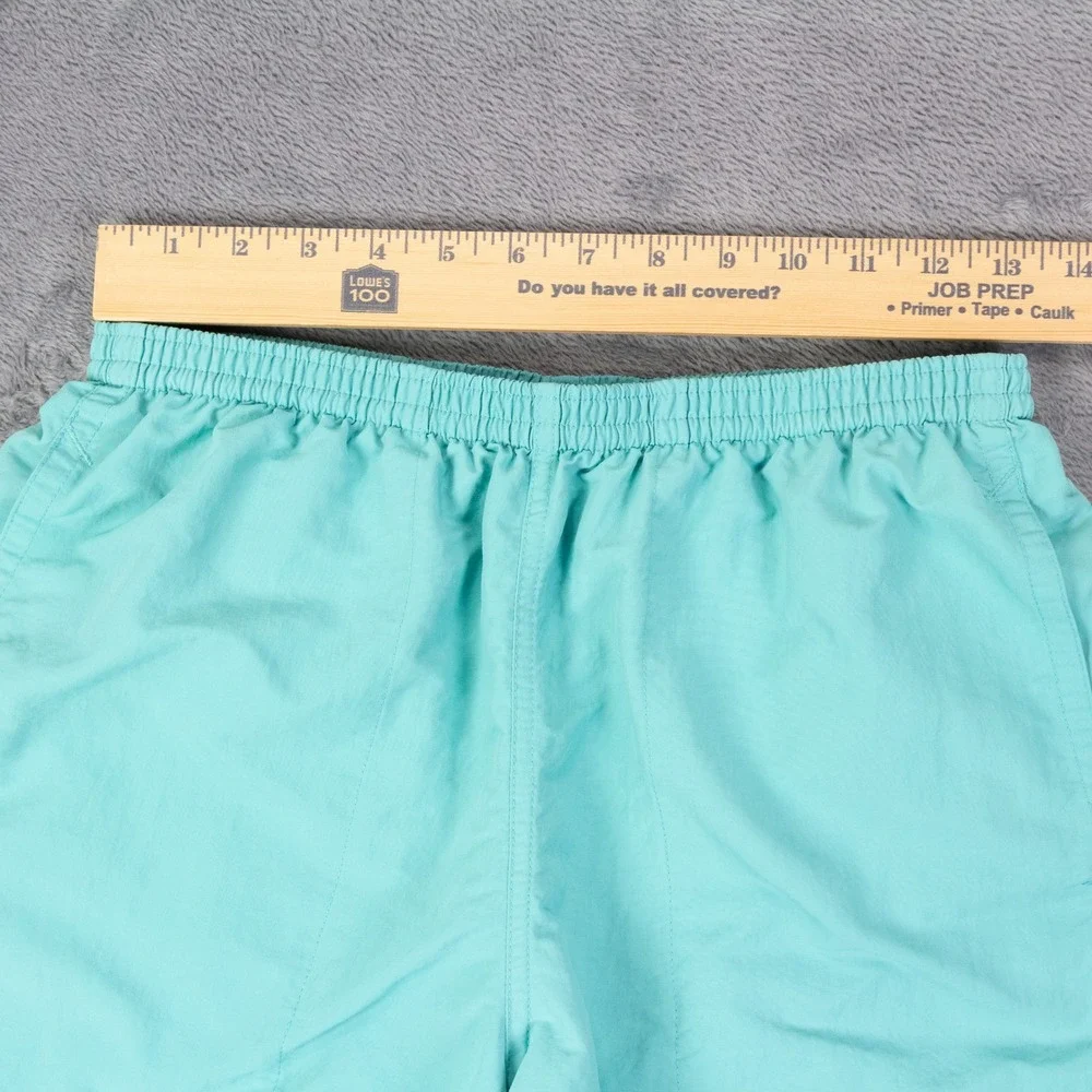 Patagonia Baggies Shorts 5 Inch Mens Small Teal Nylon Swim Trunks Lined 57022